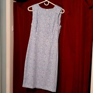 Blue Calvin Klein dress